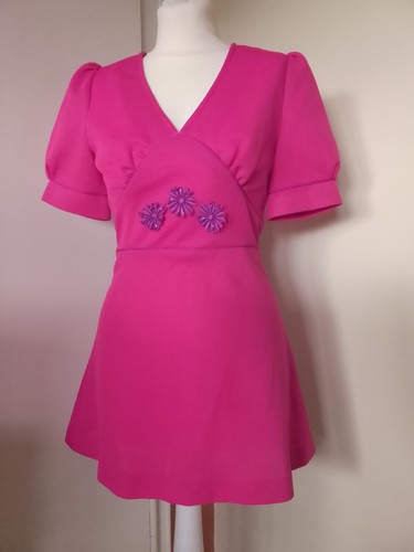 70er 70s vintage kleid - 70er,