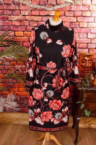 Vintage orig 70er disco - orig, kleid
