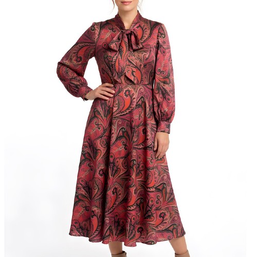 70er jahre midikleid mit - 70er,