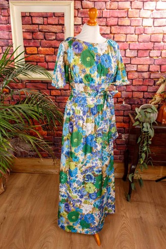 Vintage orig 70er - , maxikleid