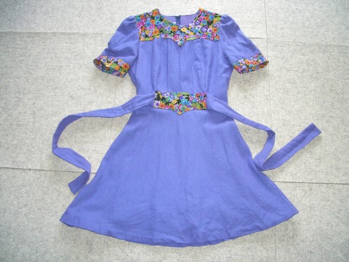 Kleid lila wolle - kleid,