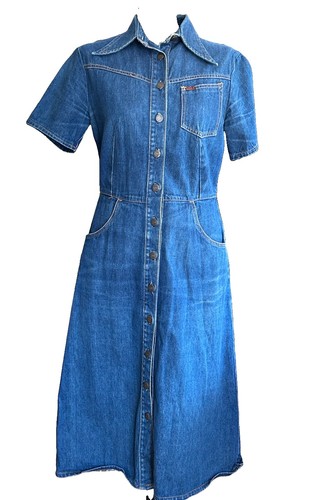 Vintage majestic jeanskleid - majestic,