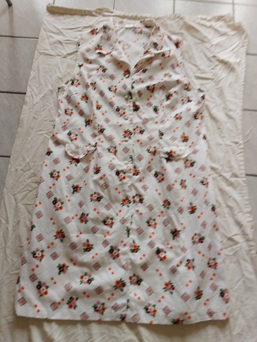 Sommerkleid vintage - sommerkleid, 48
