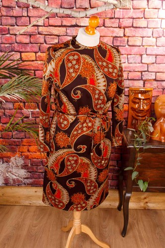 Vintage orig 70er disco - orig, kleid