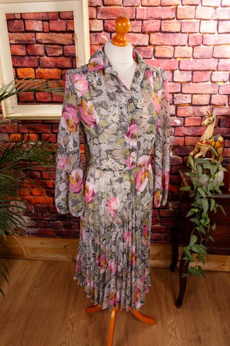 Vintage orig 70er kleid bunt - 70er,