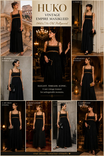 Huko vintage abendkleid - abendkleid, empire
