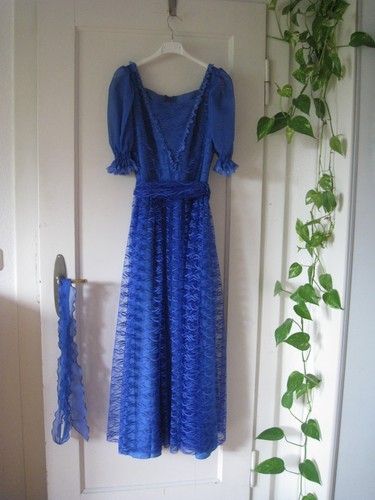 Traumhaftes vintage maxikleid - vintage,
